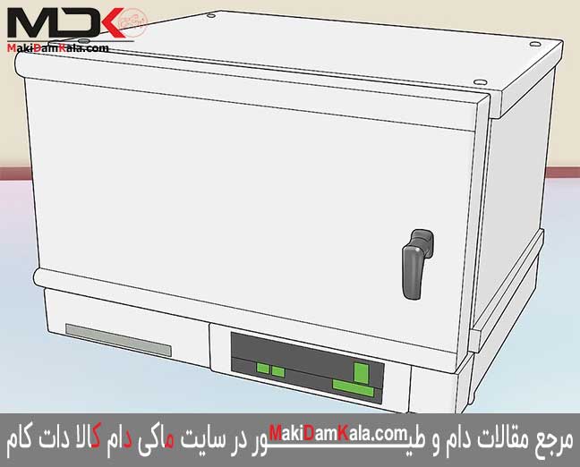 دستگاهی را تهیّه کنید که به تهویه‌ی الکتریکی مجهز است